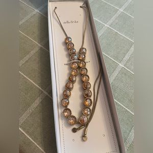 NWT Stella & Dot Vita Necklace Gold
